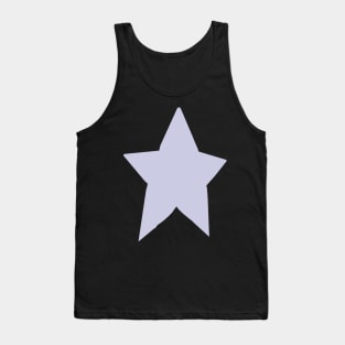 Periwinkle Very Peri Light Blue Tone Star Tank Top